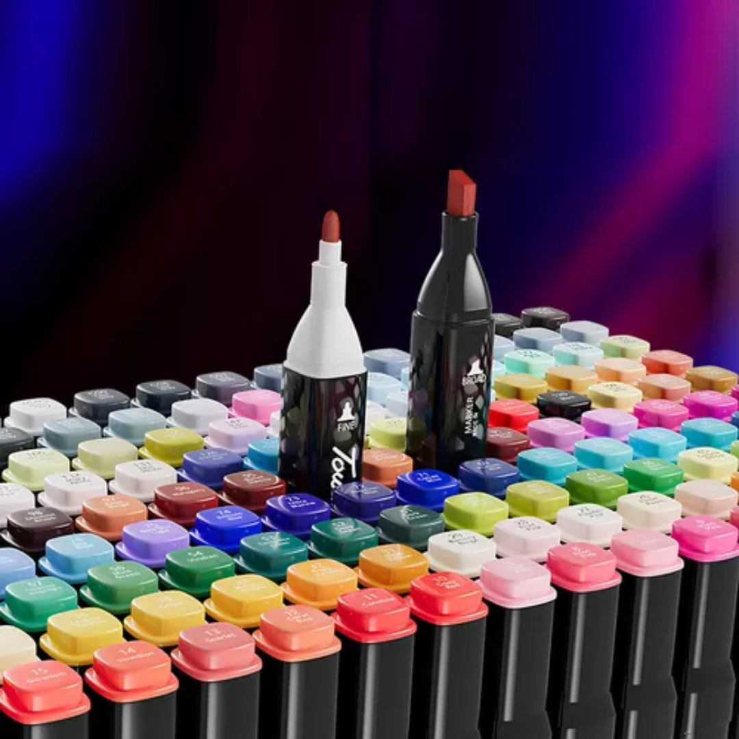 Miniatura 3 de Set Profesional De Marcadores 168 Pcs